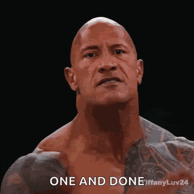 The Rock Wrestlemania 40 GIF