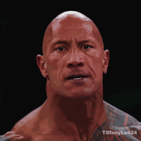 The Rock Wrestlemania 40 GIF
