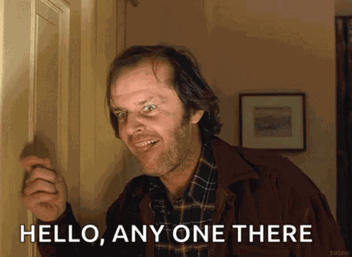 The Shining Jack Nicholson GIF