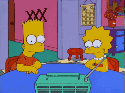 The Simpsons Bart Simpson GIF