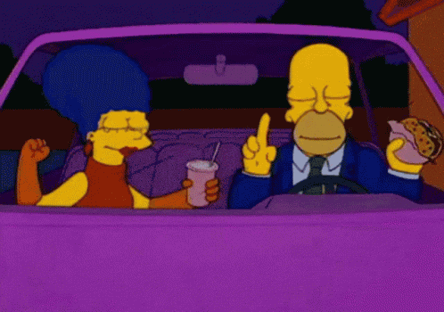 The Simpsons Dancing GIF