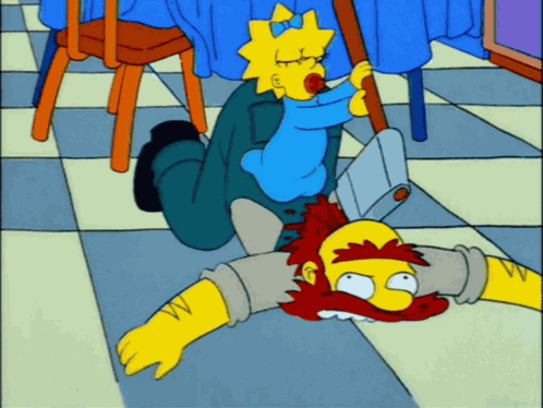 The Simpsons Disturbing Universe GIF