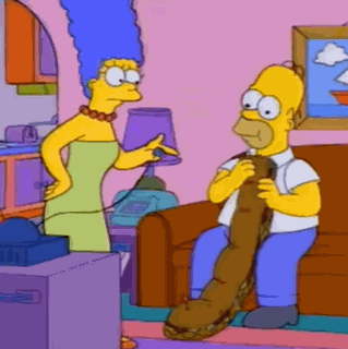 The Simpsons Homer GIF