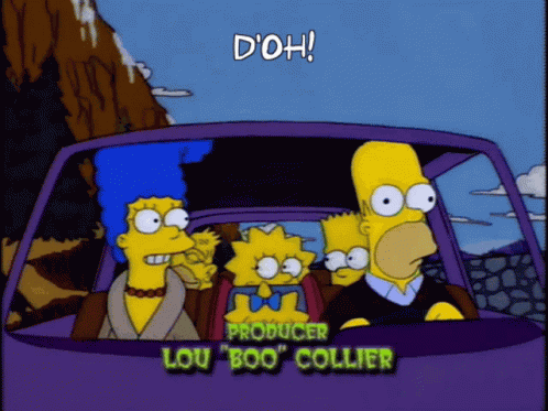 The Simpsons Homer Simpson GIF