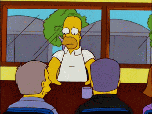 The Simpsons Homer Simpson GIF