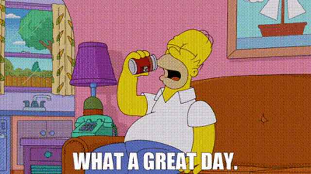 The Simpsons Homer Simpson GIF