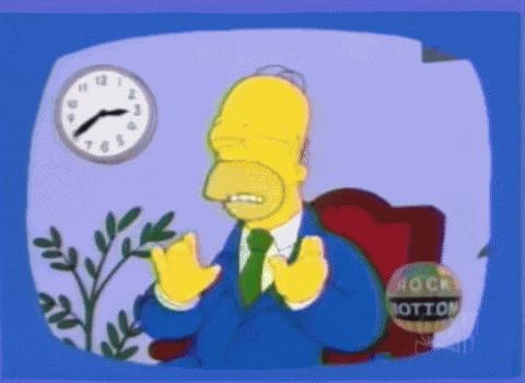 The Simpsons Homer Simpson GIF