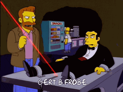 The Simpsons James Bond GIF