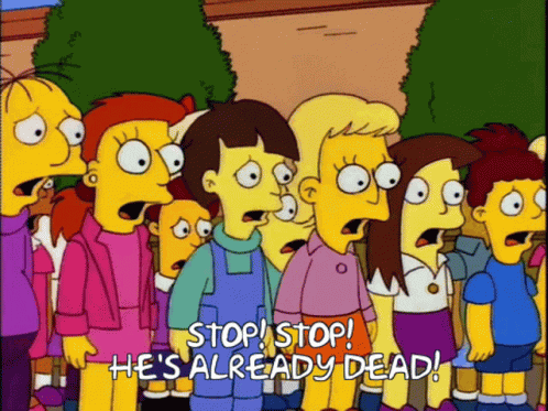 The Simpsons Stop GIF