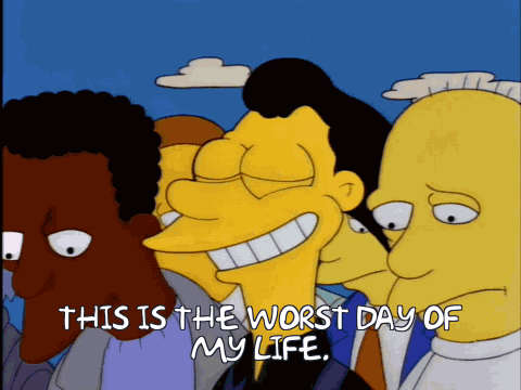 The Simpsons Worst Day GIF