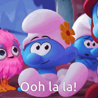 The Smurfs Vanity Smurf GIF