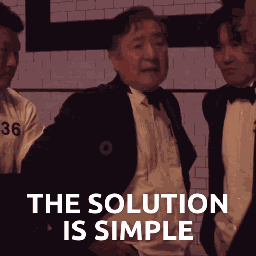 The Solution Is Simple It'S A No Brainer Im Jeong Dae GIF