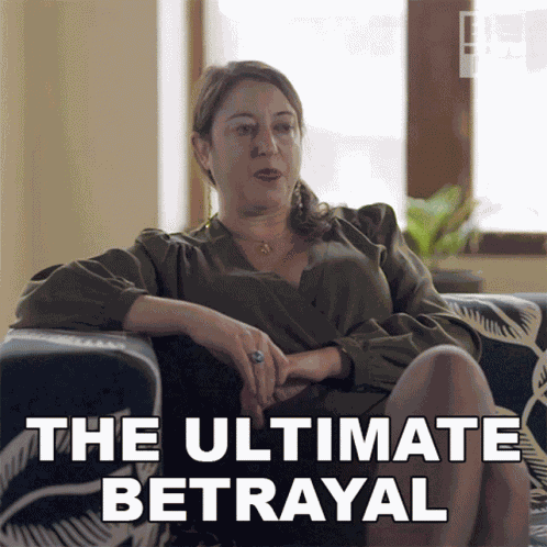 The Ultimate Betrayal Nadia Pflaum GIF