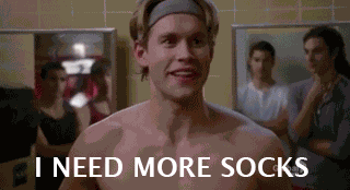 The Weird Pile Of Dirty Socks In His Room. GIF