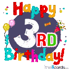 Theecards Happy Birthday Sticker