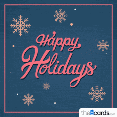 Theecards Holiday Greetings GIF
