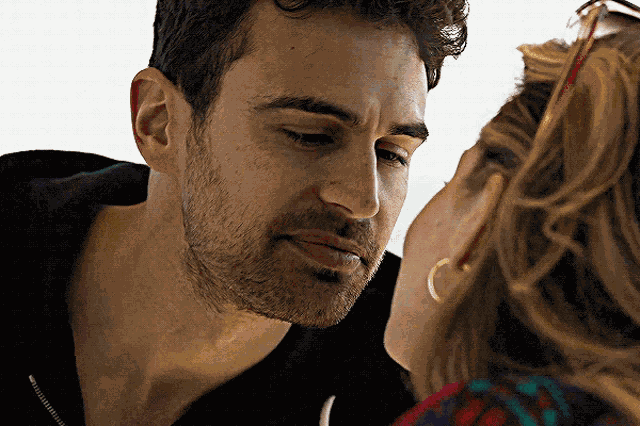 Theo James Meghann Fahy GIF