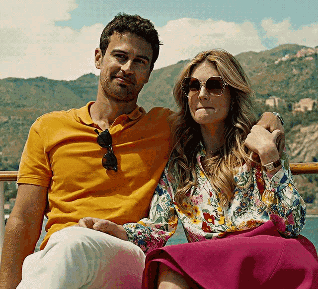Theo James Meghann Fahy GIF
