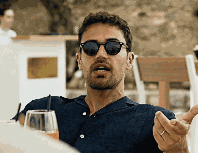 Theo James The White Lotus GIF