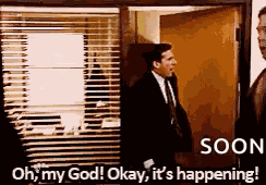 Theoffice Excited GIF