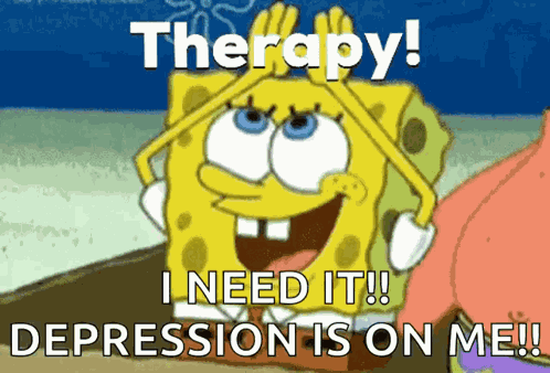 Therapy Spongebob GIF
