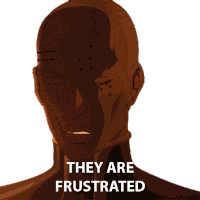 They Are Frustrated Isaac Sticker