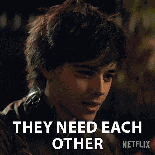 They Need Each Other Wylan Hendricks GIF