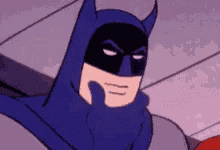 Thinking Batman GIF