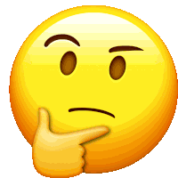 Thinking Emoji Sticker