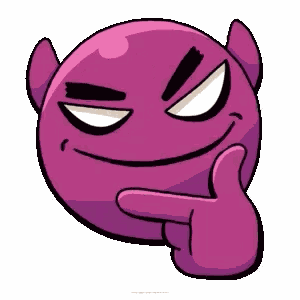 Thinking Evil Smile GIF