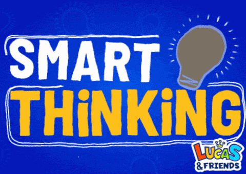 Thinking Smart GIF