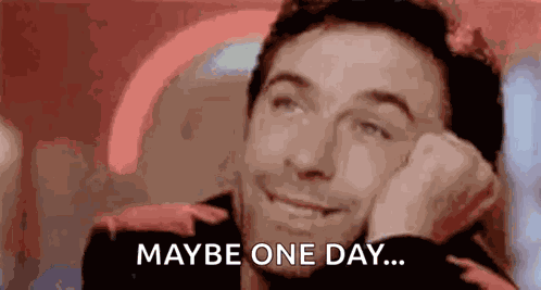 Thinking Smiling GIF