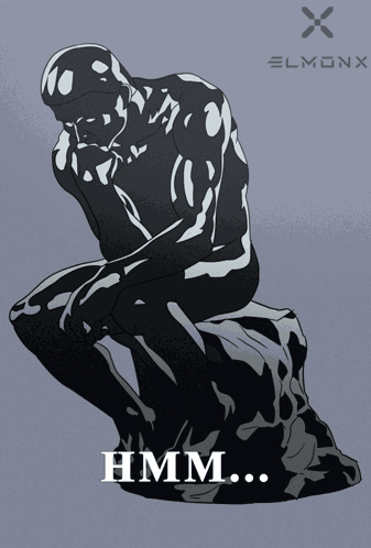 Thinking Thinker GIF