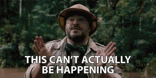 This Cant Actually Be Happening Freaking Out GIF