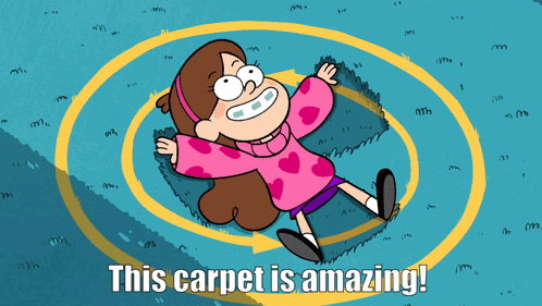 This Carpet Is Amazing If You'Re Into Things That Are Terrible GIF
