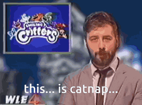 This Catnap GIF