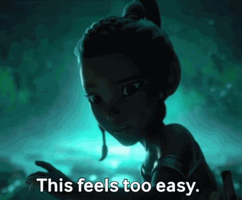 This Feels Too Easy Raya GIF
