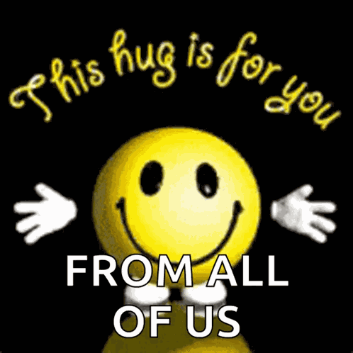 This Hug Is For You Warm Hugs GIF