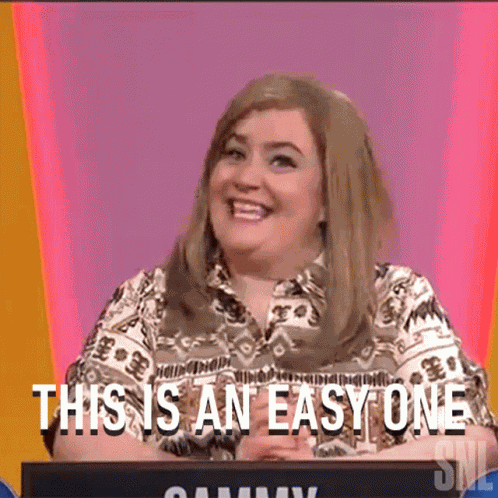 This Is An Easy One Cammy GIF