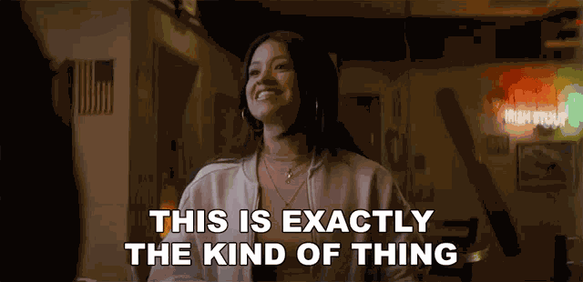 This Is Exactly The Kind Of Thing Melanie GIF