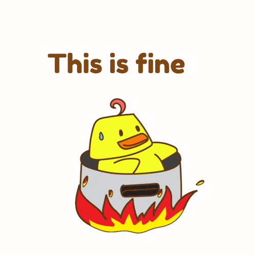 This Is Fine This Is Fine Dog GIF