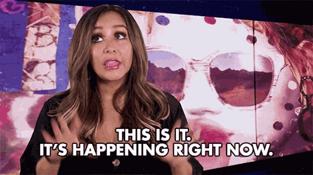 This Is It Its Happening Right Now GIF