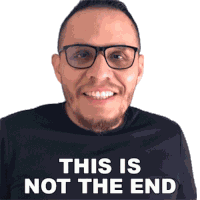 This Is Not The End Daniel Hernandez Sticker