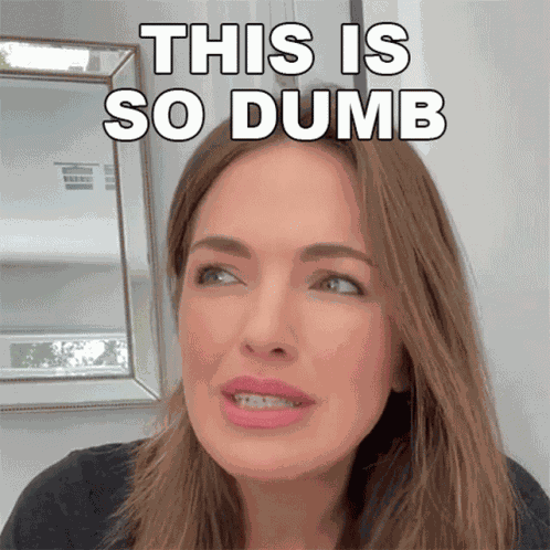 This Is So Dumb Sharzad Kiadeh GIF