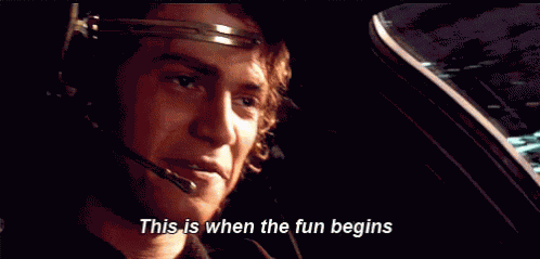 This Is Where The Fun Begins Star Wars GIF