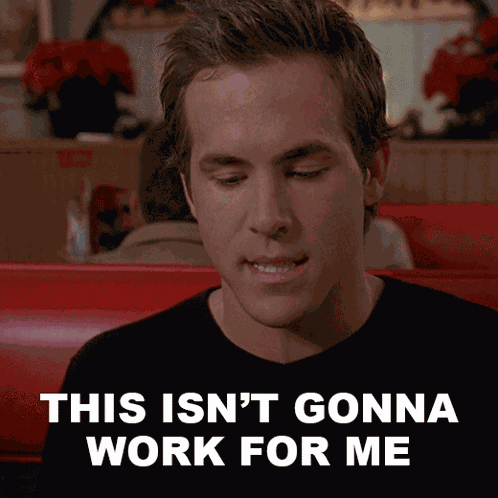This Isn'T Gonna Work For Me Chris Brander GIF