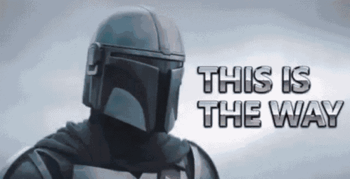 Thisistheway Mandalorian GIF