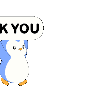 Thnx Pengu Sticker