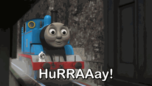 Thomas The Tank Engine Hooray GIF