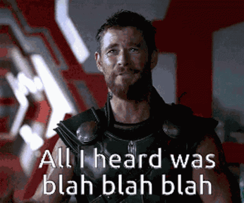 Thor All I Heard GIF